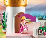 Playmobil - Занимателен комплект за игра  Замък за принцеса, 186 елемента