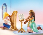 Playmobil - Занимателен комплект за игра  Кралска музикална стая, 133 елемента