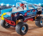 Playmobil - Занимателен комплект за игра Каскадьорско шоу, Камион Акула, 45 елемента