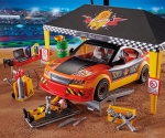 Playmobil - Занимателен комплект за игра Каскадьорско шоу, Сервизна палатка, 49 елемента