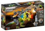 Playmobil - Занимателен комплект за игра  Спинозавър: Двойна защитна сила, 46 елемента