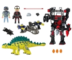 Playmobil - Занимателен комплект за игра  Сайчания: Нашествие на робот, 73 елемента