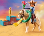 Playmobil - Занимателен комплект за игра Пру на родео в Мирадеро, 20 елемента