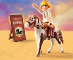 Playmobil - Занимателен комплект за игра Абигейл на родео в Мирадеро, 9 елемента