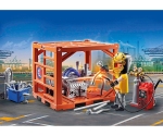 Playmobil - Занимателен комплект за игра Производител на контейнери, 60 елемента