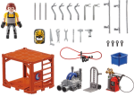 Playmobil - Занимателен комплект за игра Производител на контейнери, 60 елемента
