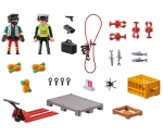 Playmobil - Занимателен комплект за игра  Митническа проверка, 49 елемента