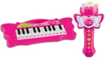 Bontempi - Комплект Мини електронен синтезатор с микрофон, 22 бутона