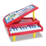 Bontempi - Малко червено пиано, 11 клавиша, 8 песни