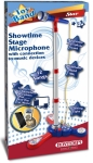 Bontempi - Микрофон за сцена за момче, Връзка с MP3 плейър, смартфон, iPod, CD плейър + Светлинни ефекти