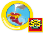 SES - Отливки от гипс , Блестящи коне + цветни боички