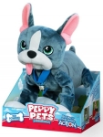 Peppy Pets - Плюшен любимец за разходка навън - Кученце Булдог