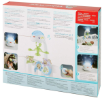 Музикална въртележка 3в1 за легло Fisher Price, мечета-пеперуди