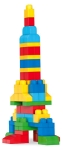 Mega Bloks Конструктор Първи строители, 60 части, син