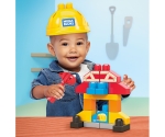 Игрален комплект конструктор с каска Mega Bloks