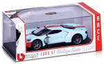 Bburago - модел на кола 1:32 - Race Ford GT Heritage
