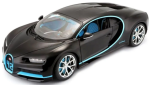 Bburago Plus - модел на кола 1:18 - Bugatti Chiron, черен