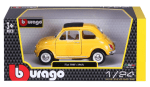 Bburago - модел на кола 1:24 - Fiat 500F 1965