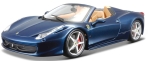 Bburago Ferrari - модел на кола 1:24 - 458 Spider