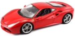 Bburago Ferrari - модел на кола 1:18 - Ferrari 488 GTB