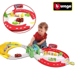 Bburago Junior - Комплект с писта за игра, със звук и светлина