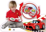 Bburago Junior - Писта за игра с количка Ферари/Ferrari + светлини и звук