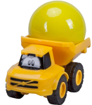 Bburago Junior - Кран за игра Volvo 5в1 с камион и топче