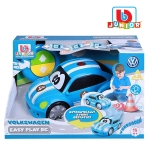 Bburago Junior - Радиоуправляема количка Volkswagen Beetle, син