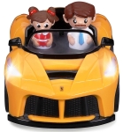 Bburago Junior - Количка Ферари с подвижни фигури