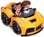 Bburago Junior - Количка Ферари с подвижни фигури