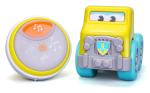 Bburago Junior - Drive 'N Rock строителен камион със звук и светлини, асортимент