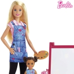 Кукла Barbie/Барби - Игрален комплект Учител по рисуване