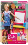 Кукла Barbie/Барби - Игрален комплект Учител по рисуване
