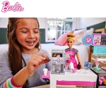 Кукла Barbie/Барби - Игрален комплект за приготвяне на кафе