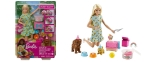 Кукла Barbie/Барби - Игрален комплект: Парти с кученца