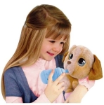 EMOTION PETS Кученце с истински сълзи и аксесоари за ветеринарна клиника