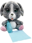 EMOTION PETS Сиво кученце с истински сълзи