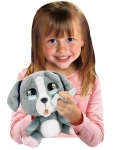 EMOTION PETS Сиво кученце с истински сълзи