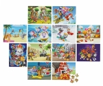 Пес Патрул/ Paw Patrol - Комплект от 12 пъзела, 24 - 48 - 100 елемента