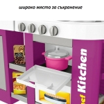 Кухненски център, 53 части с течаща вода, звук и светлини, 2 цвята