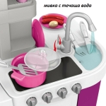 Кухненски център, 53 части с течаща вода, звук и светлини, 2 цвята