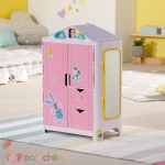 BABY Born - Гардероб с пате, термометър и огледало + звукови ефекти