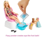 Кукла Barbie - Игрален комплект: Салон за маникюр