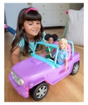 Кукла Barbie - Автомобил, джип кабрио