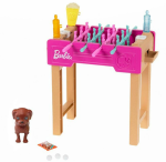 Barbie - Мини игрален комплект, футболна маса