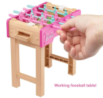 Barbie - Мини игрален комплект, футболна маса