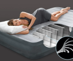 Надуваем матрак с вградена помпа INTEX Twin Comfort-Plush Mid Rise, 99 х 191 х 33 см.