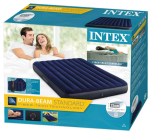 Надуваем матрак с ръчна помпа INTEX Classic Downy Queen, 152 х 203 х 25см