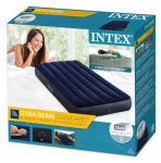 Надуваем матрак INTEX Classic Downy, 99 х 191 х 25 см.