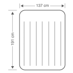 Надуваем матрак с вградена помпа INTEX Pillow Rest Classic, 137 х 191 х 25 см.